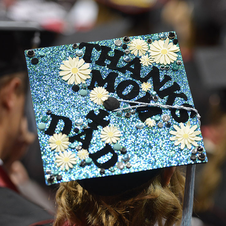 Decorated Grad Cap